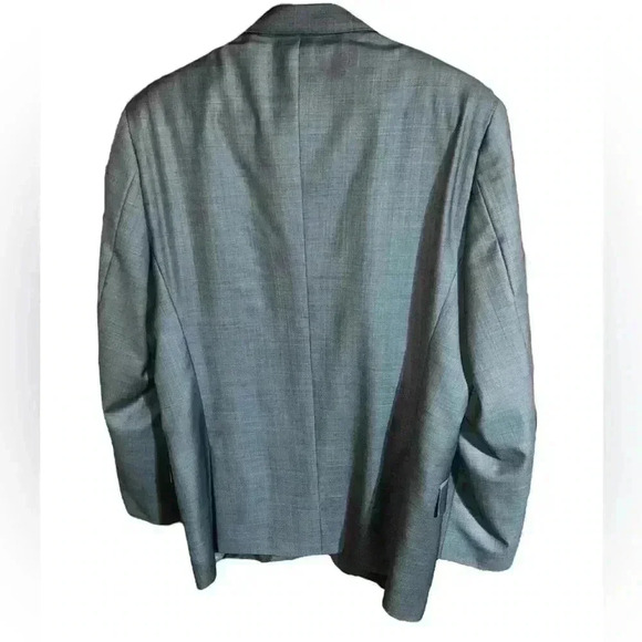 Hart Schaffner Marx Von Maur Gray Sport Coat Blazer Men’s Size 44L - Picture 3 of 7